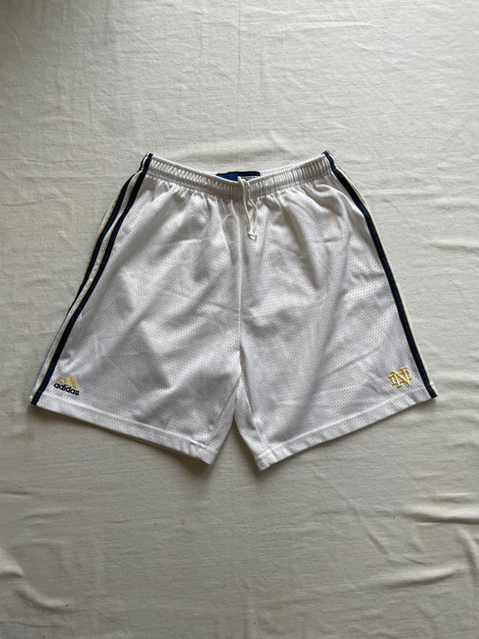 Vintage Notre Dame Adidas Soccer Short Large