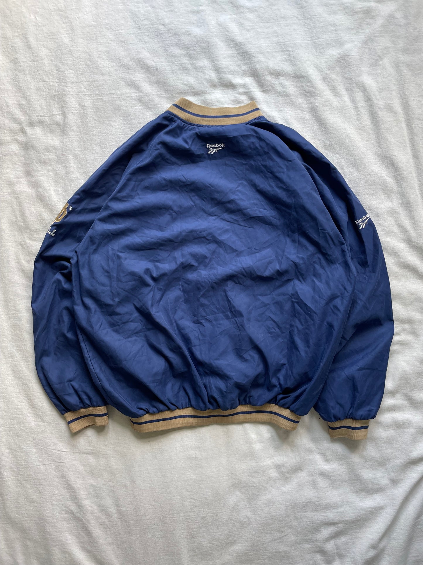 Vintage Notre Dame Football Pullover Windbreaker Large/XLarge
