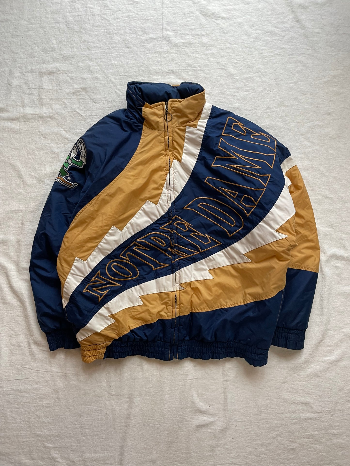 Vintage Notre Dame Puffer Jacket XLarge