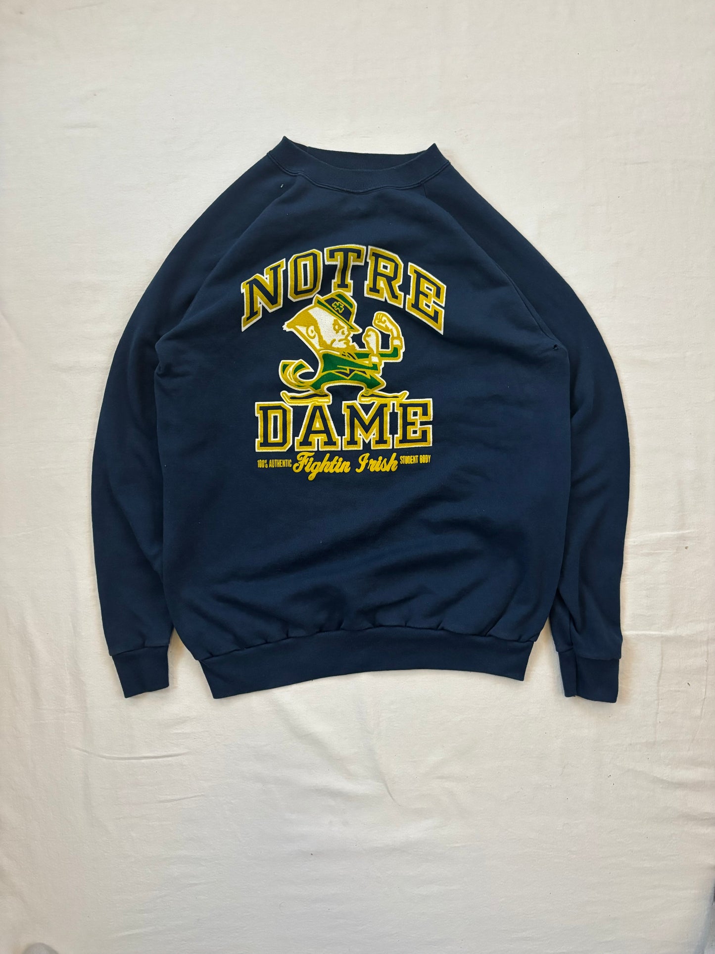 Vintage Notre Dame Fightin Irish Crewneck Large/XLarge