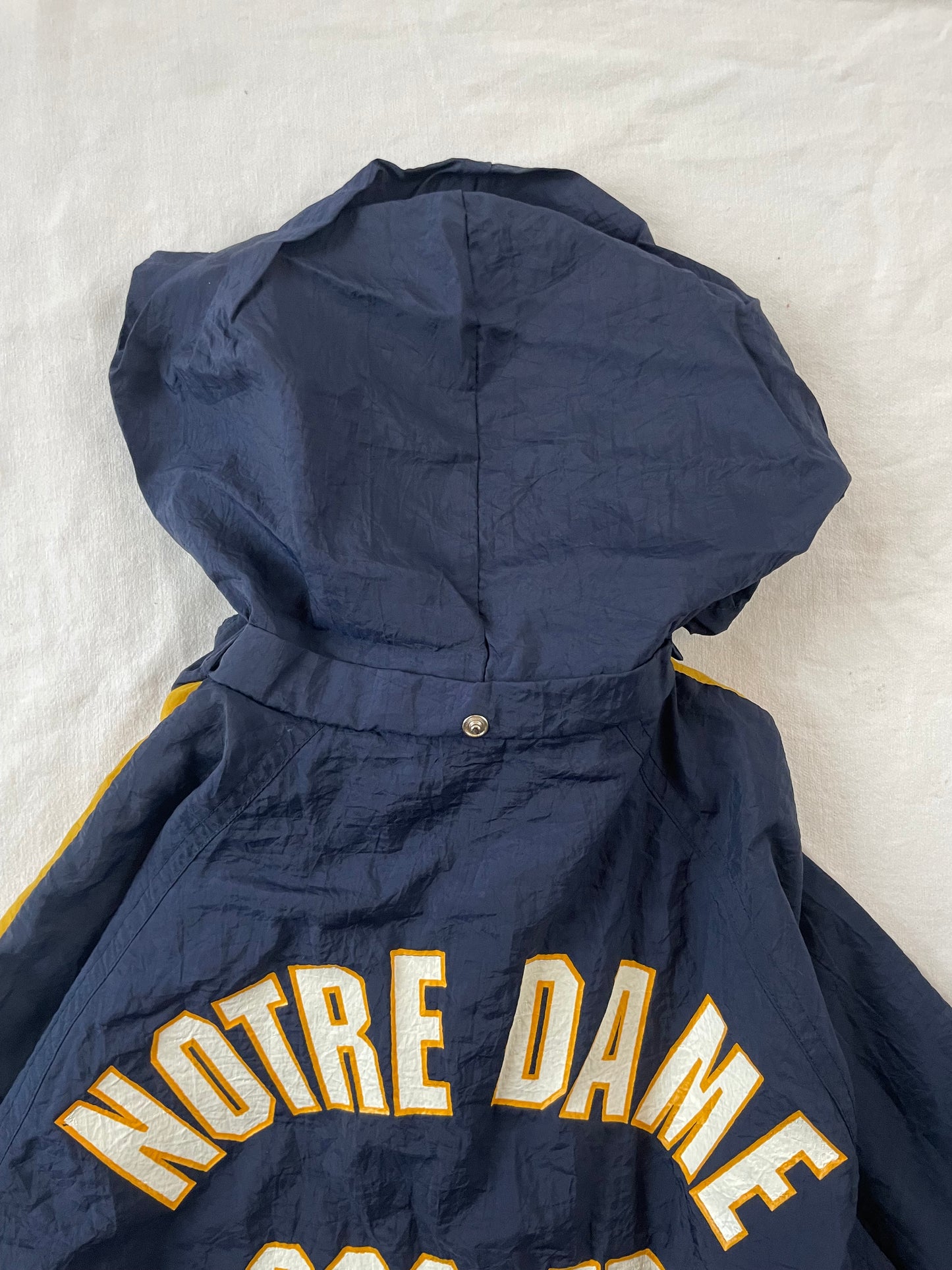 Vintage Notre Dame Soccer Reebok Windbreaker Large