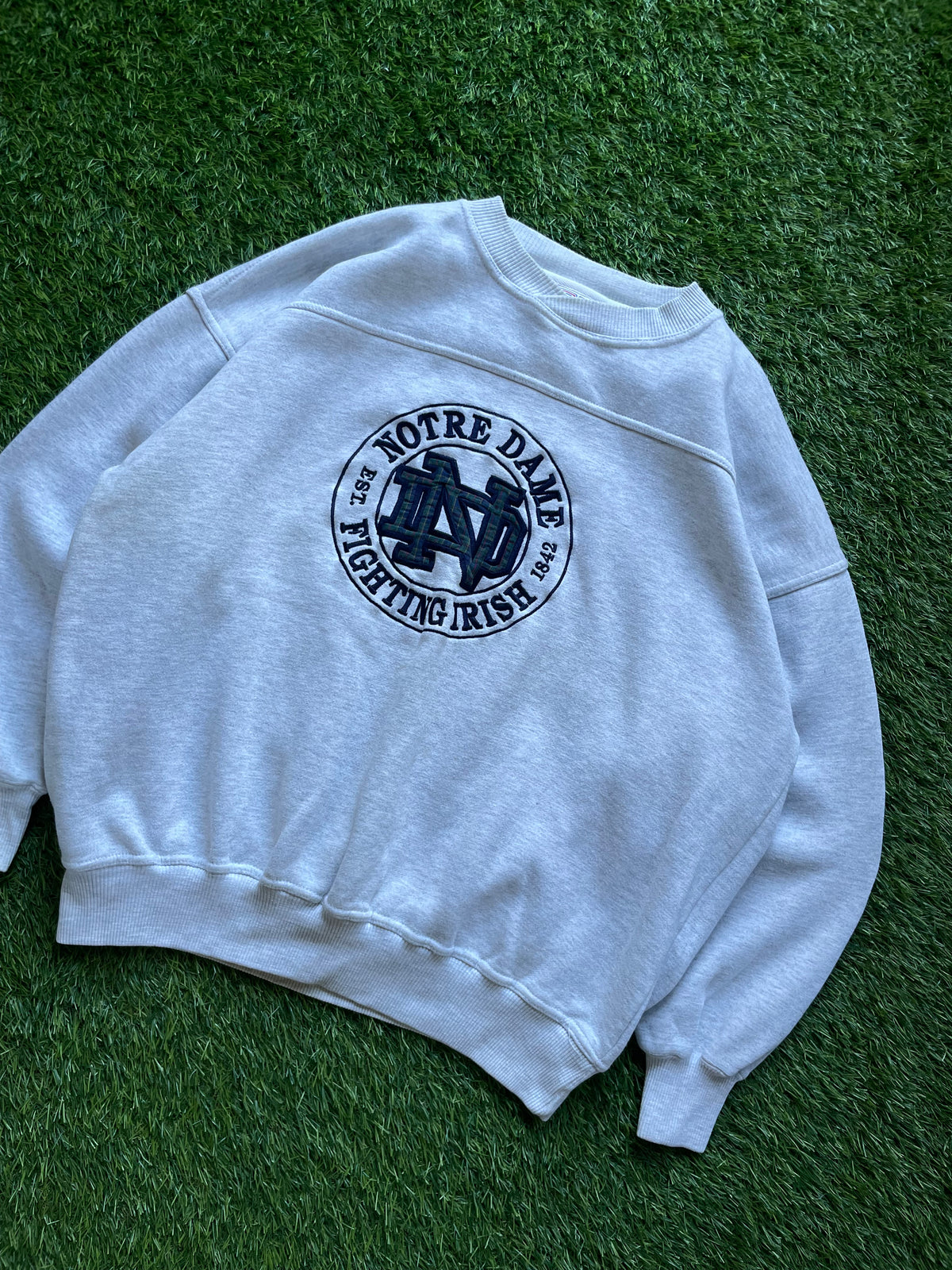 Vintage Notre Dame Fighting Irish Crewneck Sweatshirt XLarge