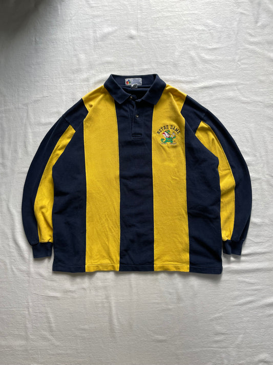 Vintage Notre Dame Rugby Polo Large/XLarge