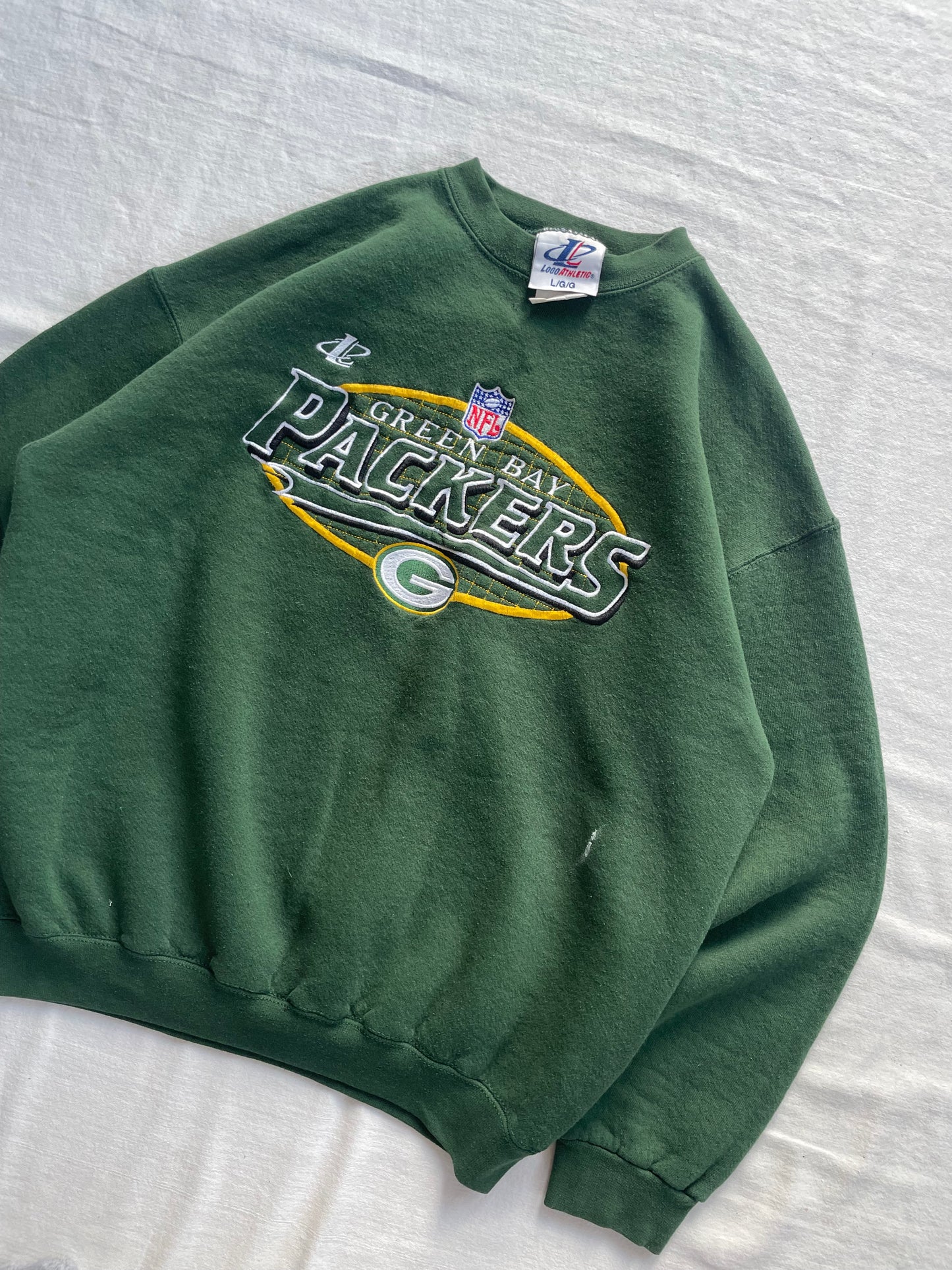 Vintage Green Bay Packers Crewneck Medium/Large