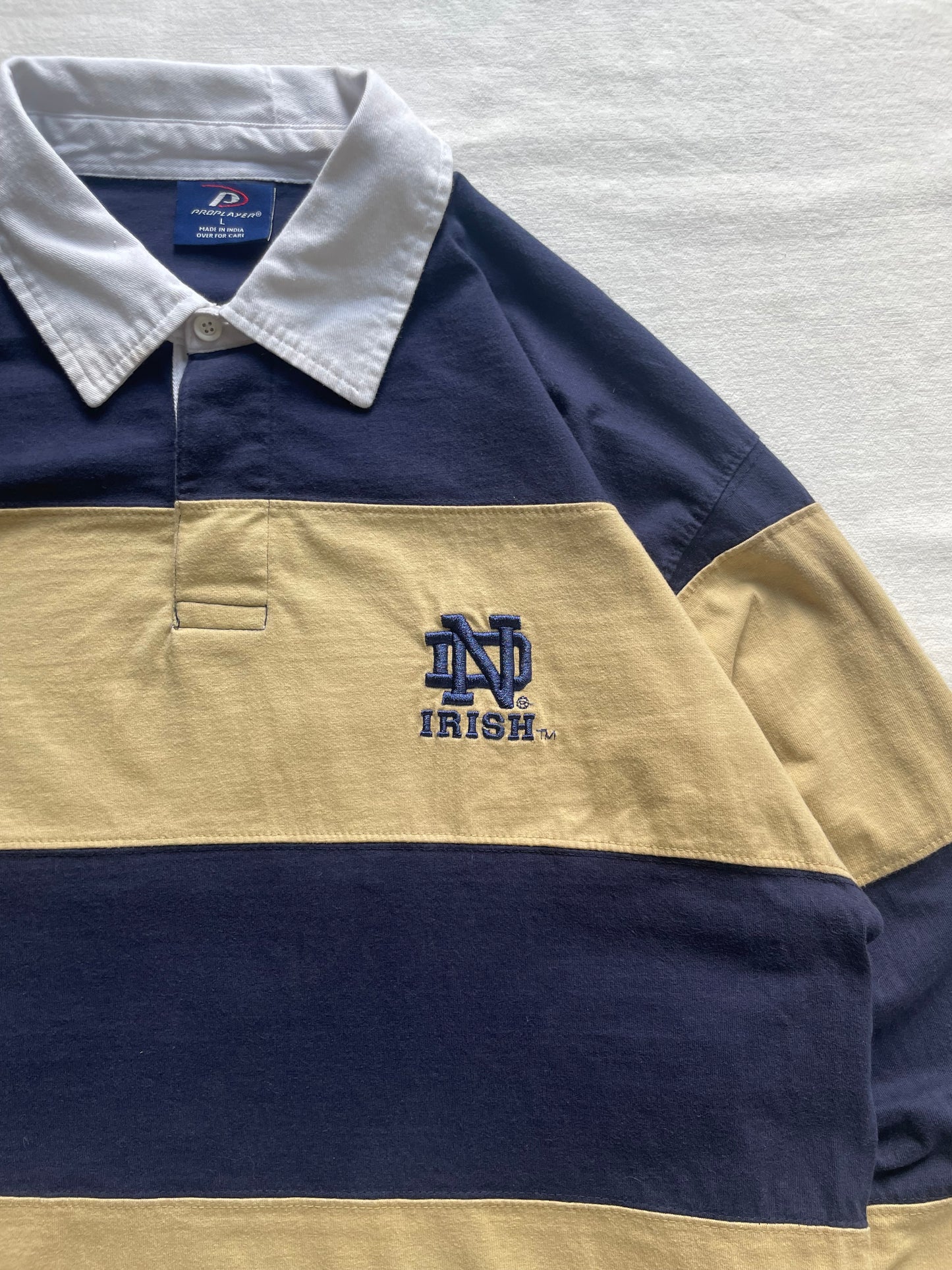 Vintage Notre Dame Rugby Polo Large/XLarge
