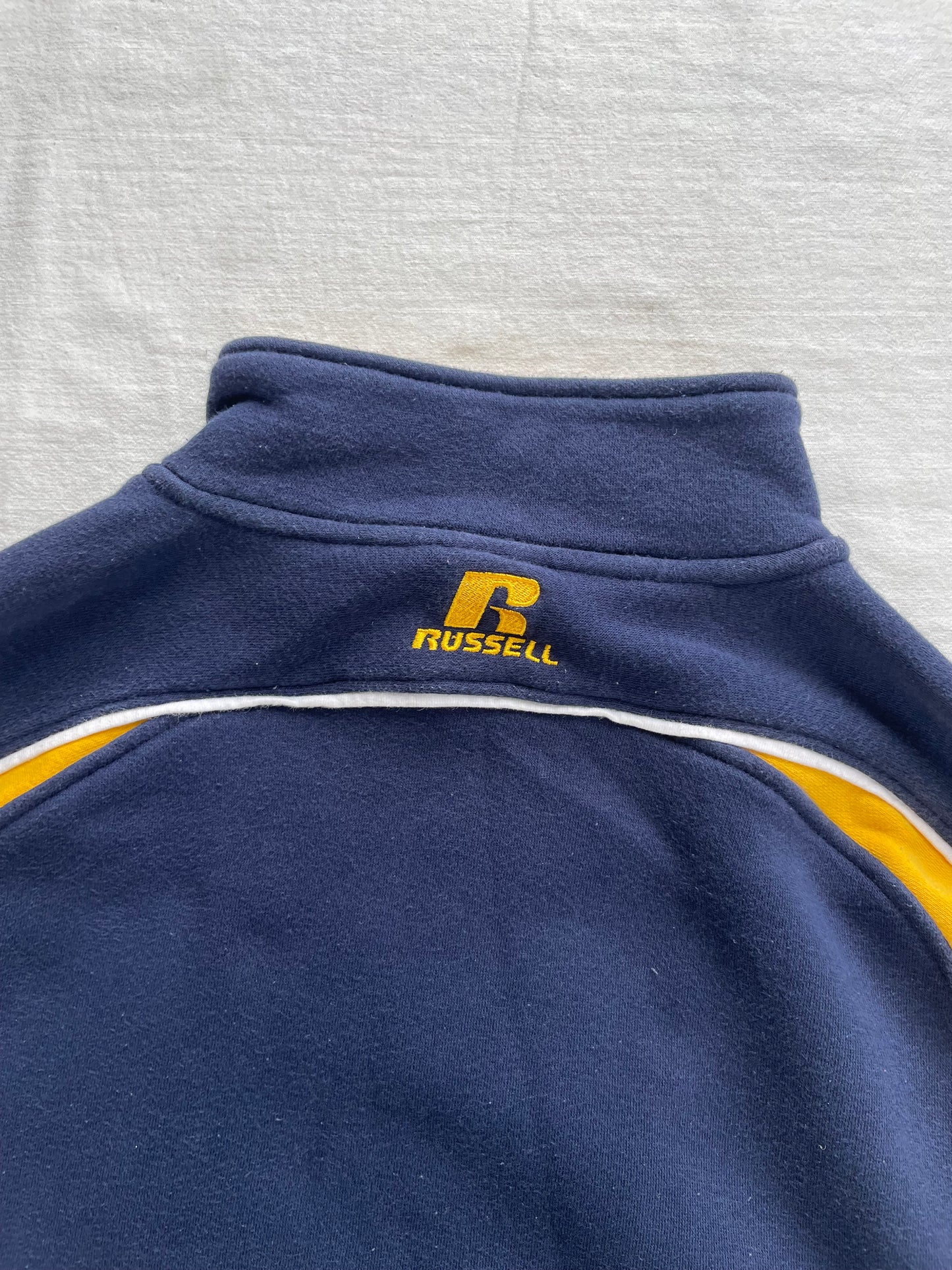 Vintage Notre Dame Quarter Zip Sweatshirt Small/Medium