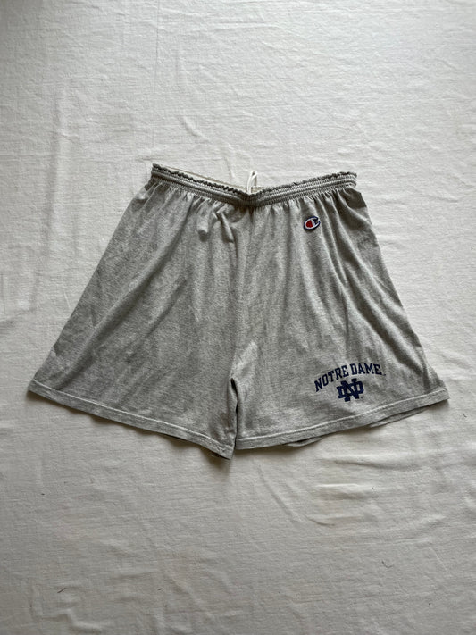 Vintage Notre Dame Champion Shorts XLarge