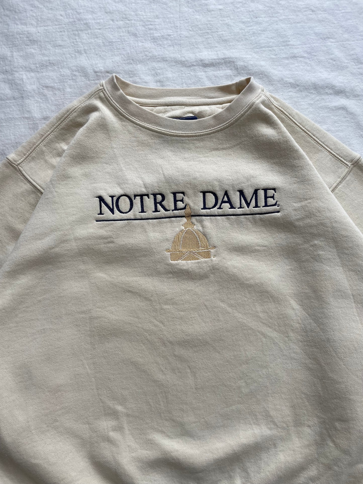 Vintage Notre Dame Golden Dome Crewneck Small