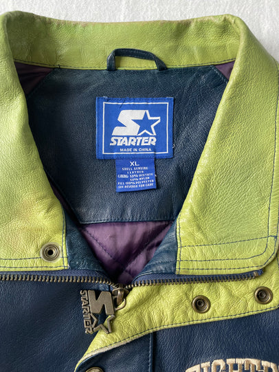 Vintage Notre Dame Leather Jacket XLarge