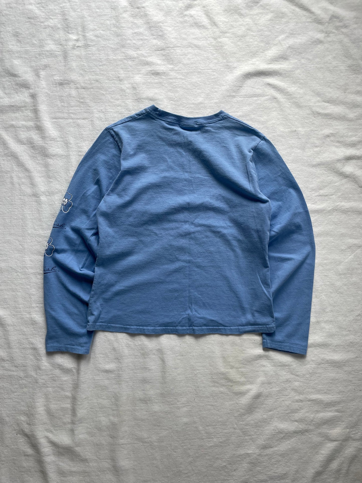 Vintage Notre Dame Irish Women’s Long Sleeve Shirt Medium