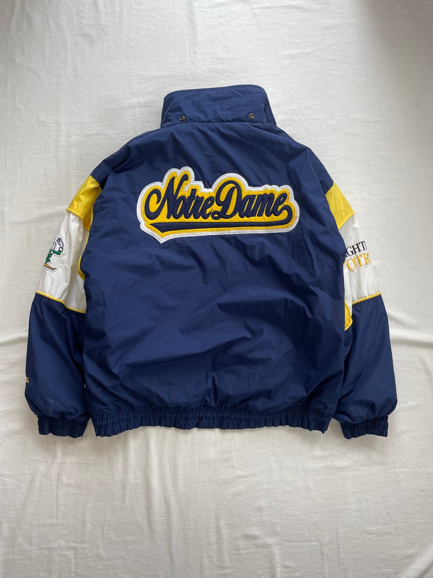 Vintage Notre Dame Puffer Jacket XLarge