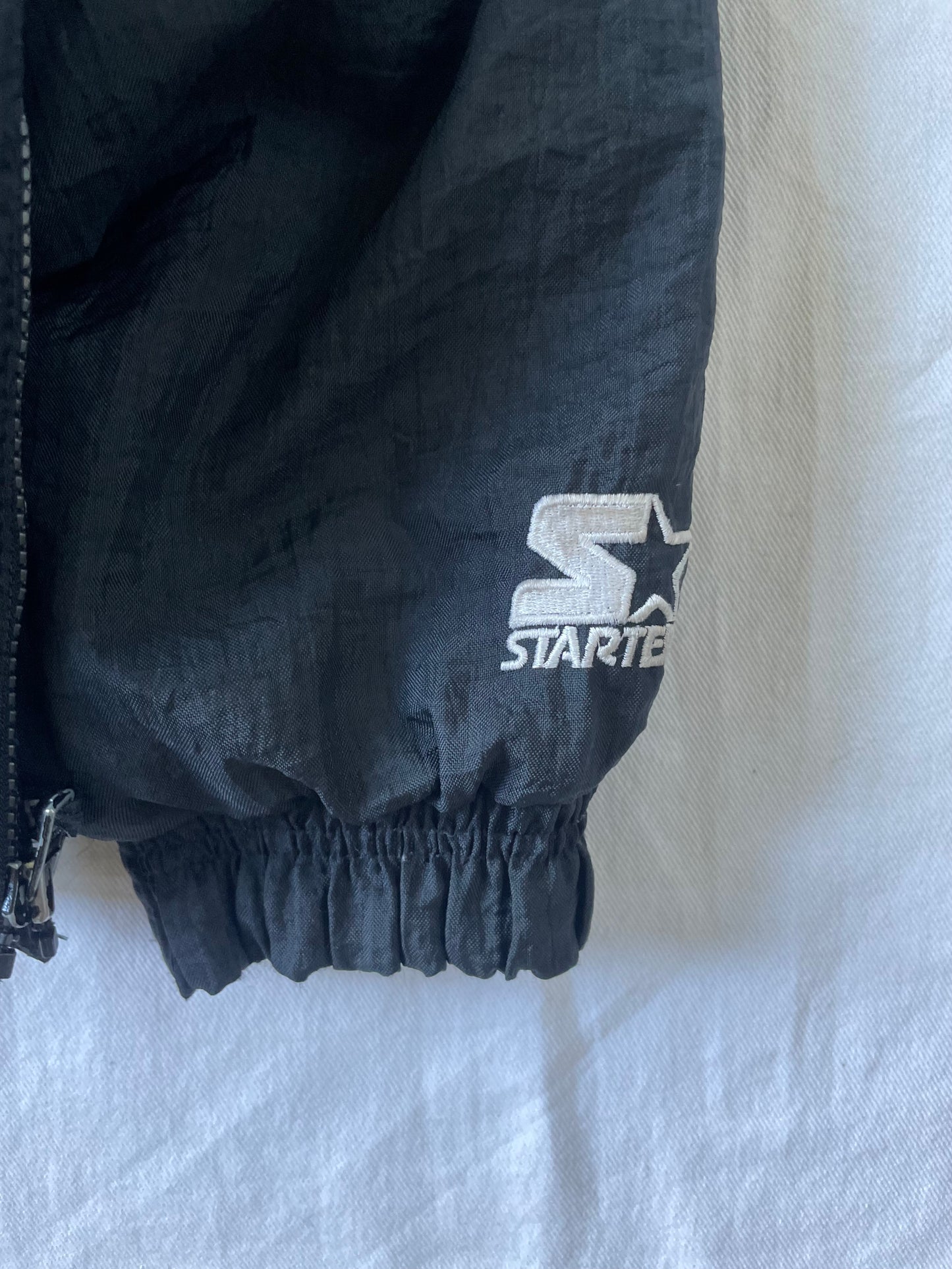 Vintage Notre Dame Starter Puffer Jacket Large