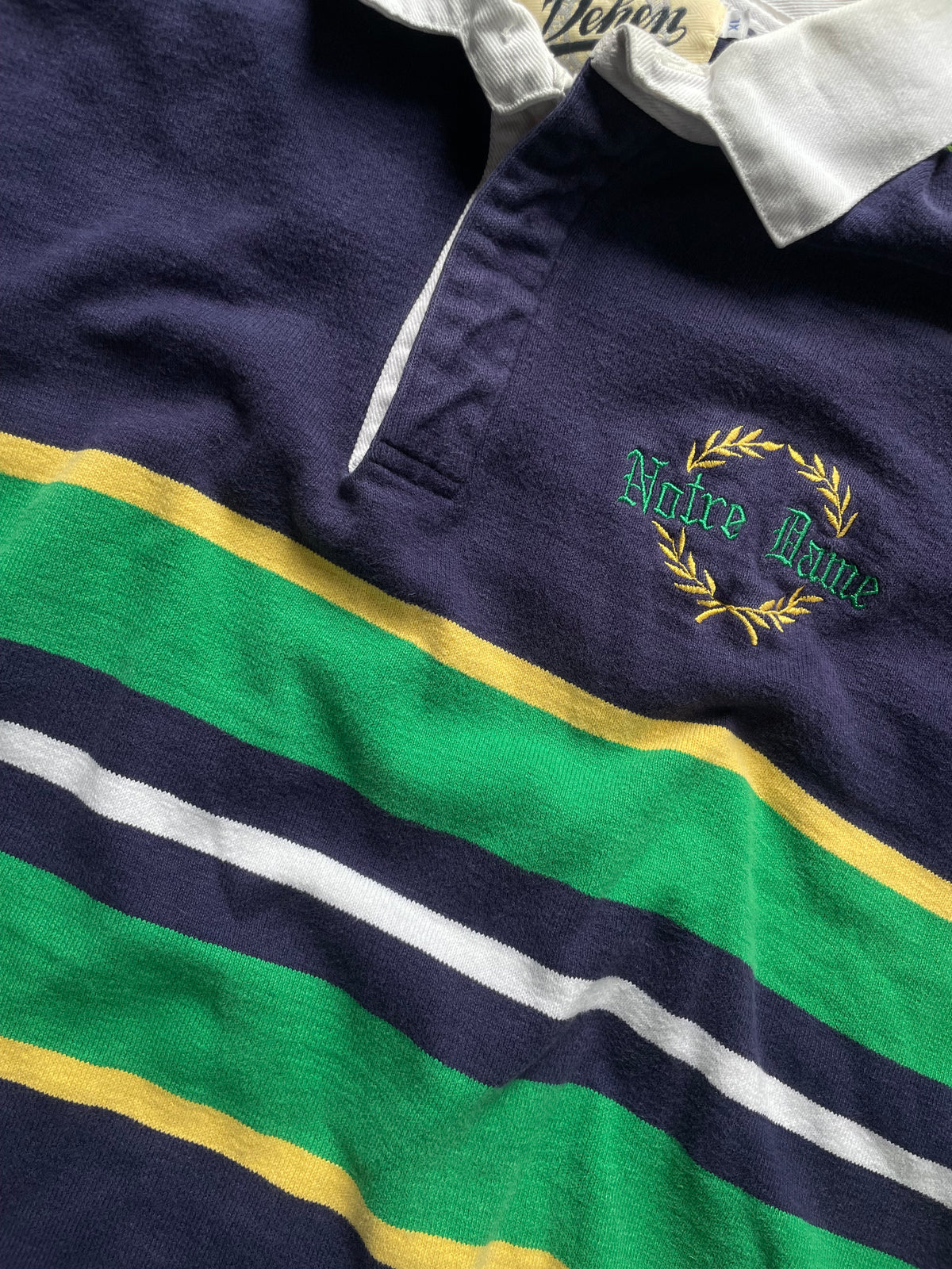 Vintage Notre Dame Rugby Polo Large/XLarge