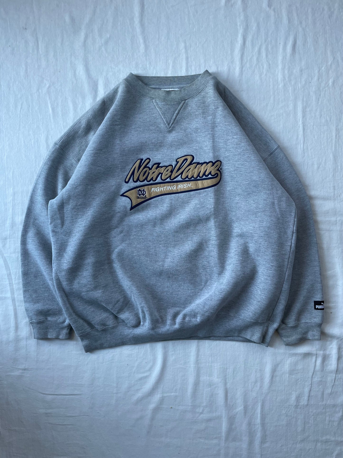 Vintage Notre Dame Fighting Irish Crewneck 2XL