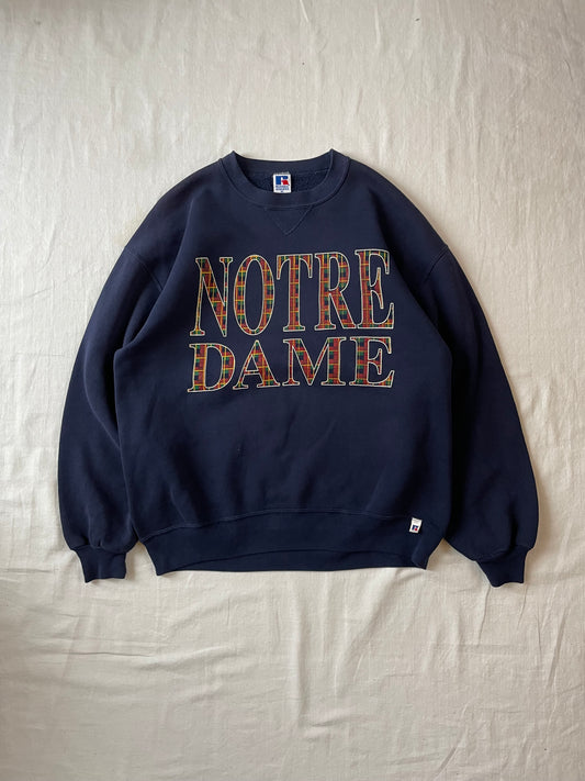 Vintage Notre Dame Crewneck XLarge