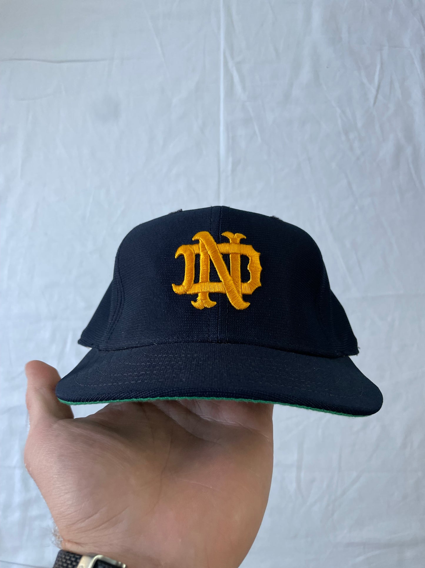 Vintage Notre Dame Fitted Hat Size 7 3/8