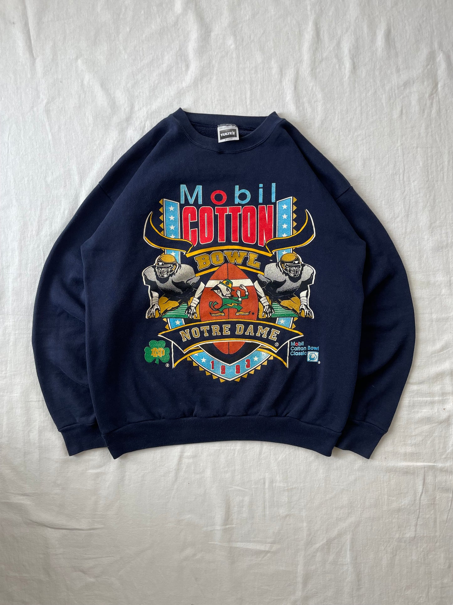 Vintage Notre Dame Cotton Bowl Crewneck XLarge