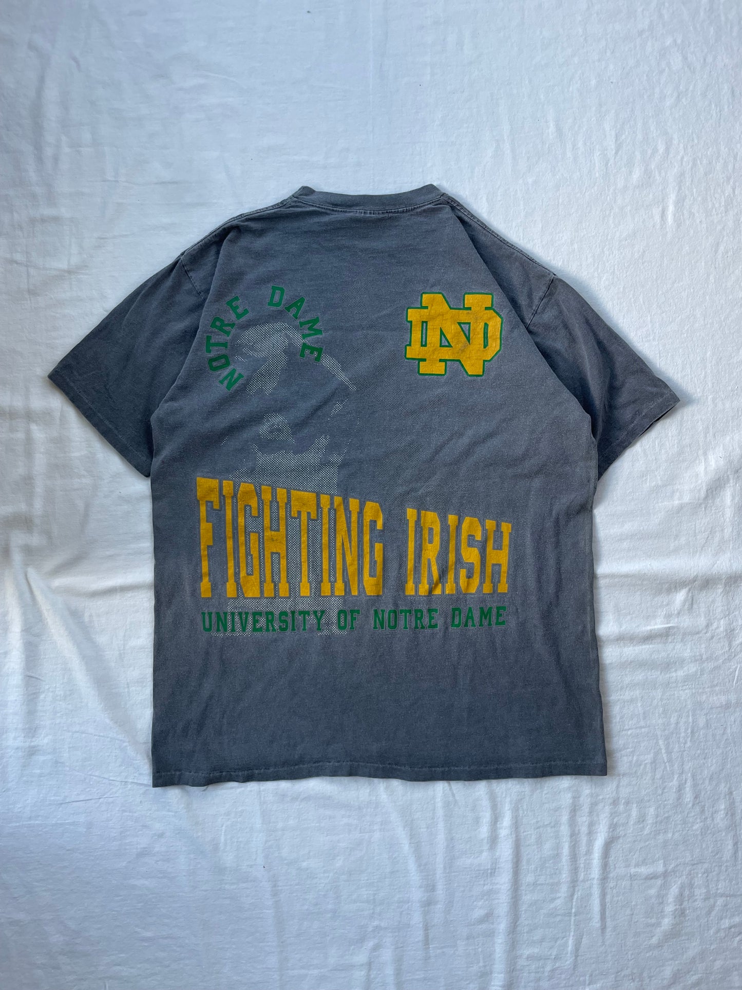 Vintage Notre Dame Basketball Tee XLarge