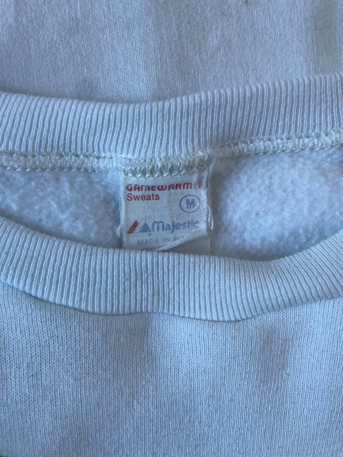 Vintage Notre Dame All Over Print Crewneck Medium