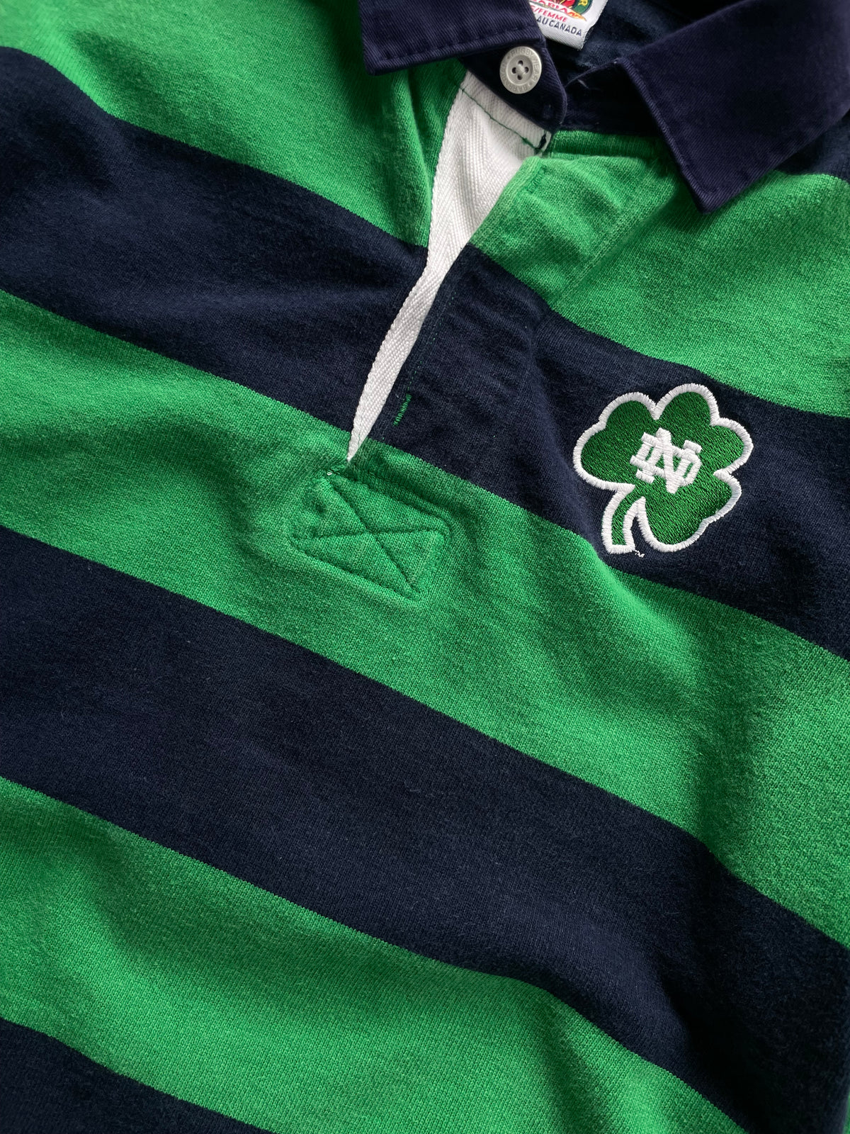 Vintage Notre Dame Rugby Polo Ladies Medium