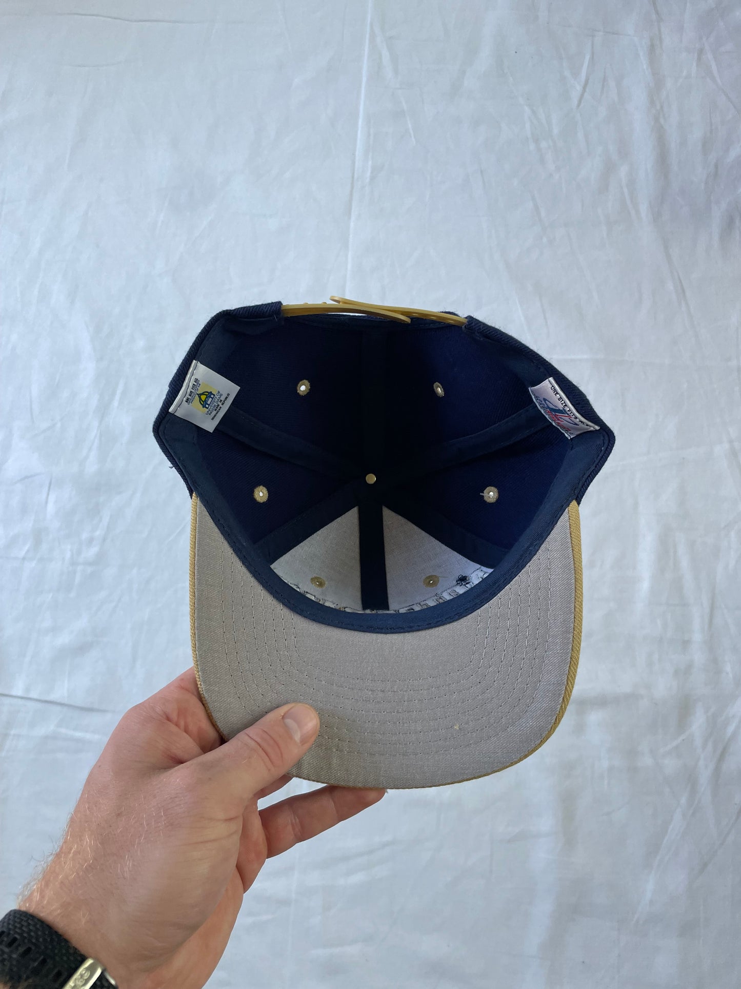 Vintage Notre Dame Logo Athletic Hat Brand New