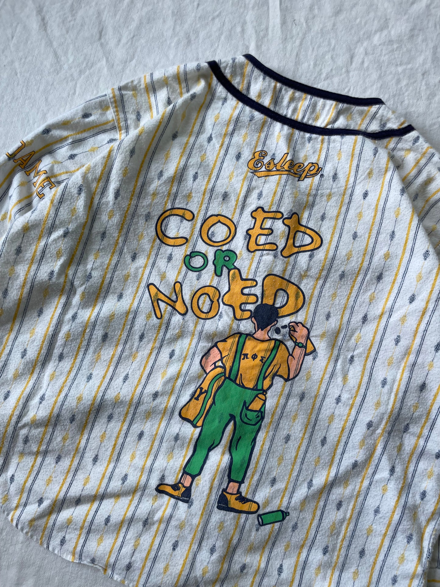 Vintage Notre Dame COED or NOED Womens Top Medium