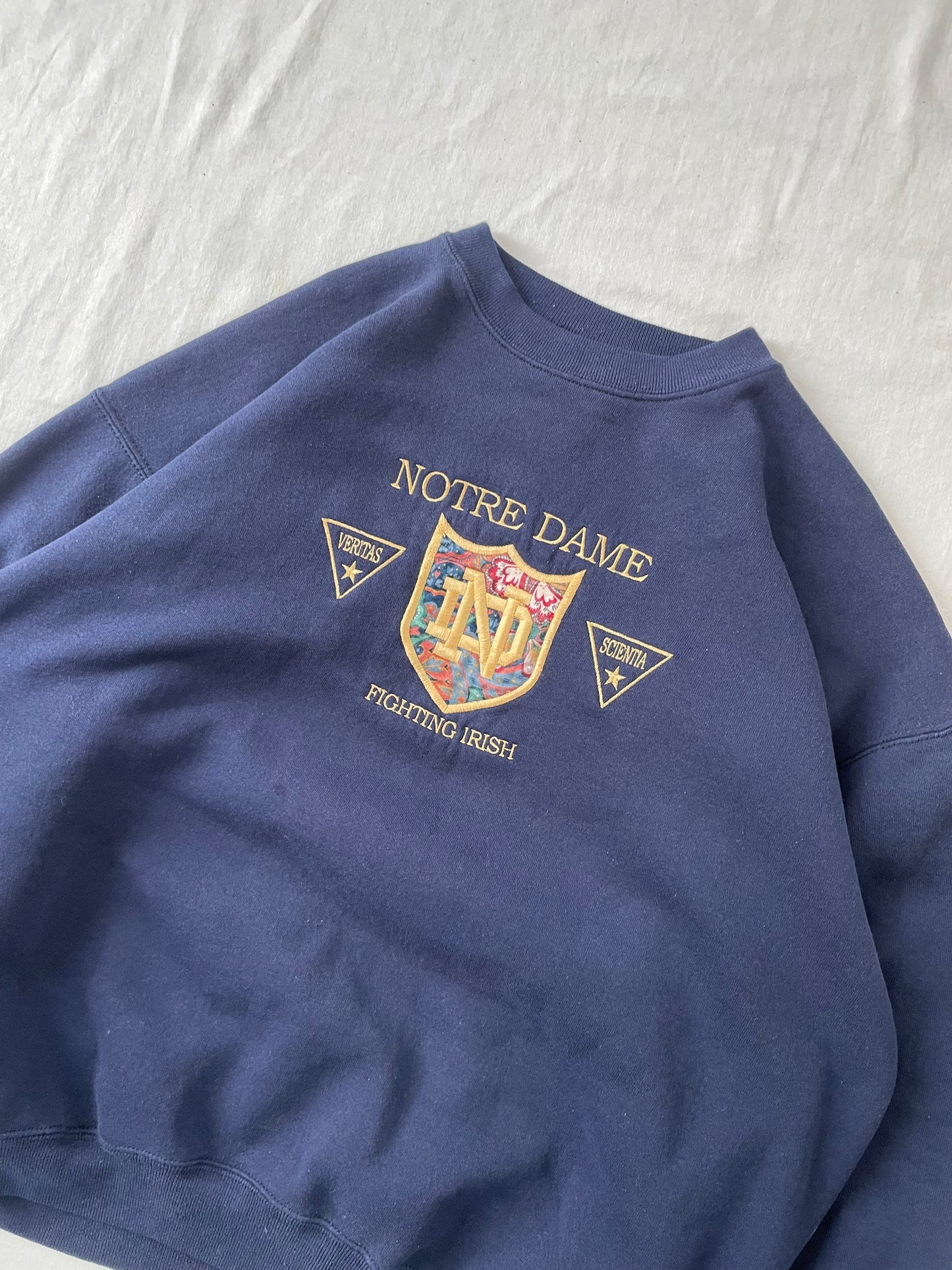 Vintage Notre Dame Fighting Irish Crewneck Large/XLarge