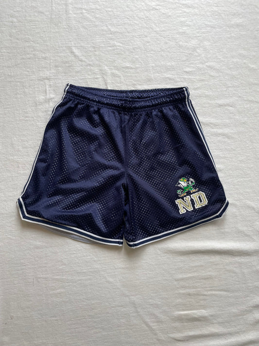Vintage Notre Dame Shorts Small