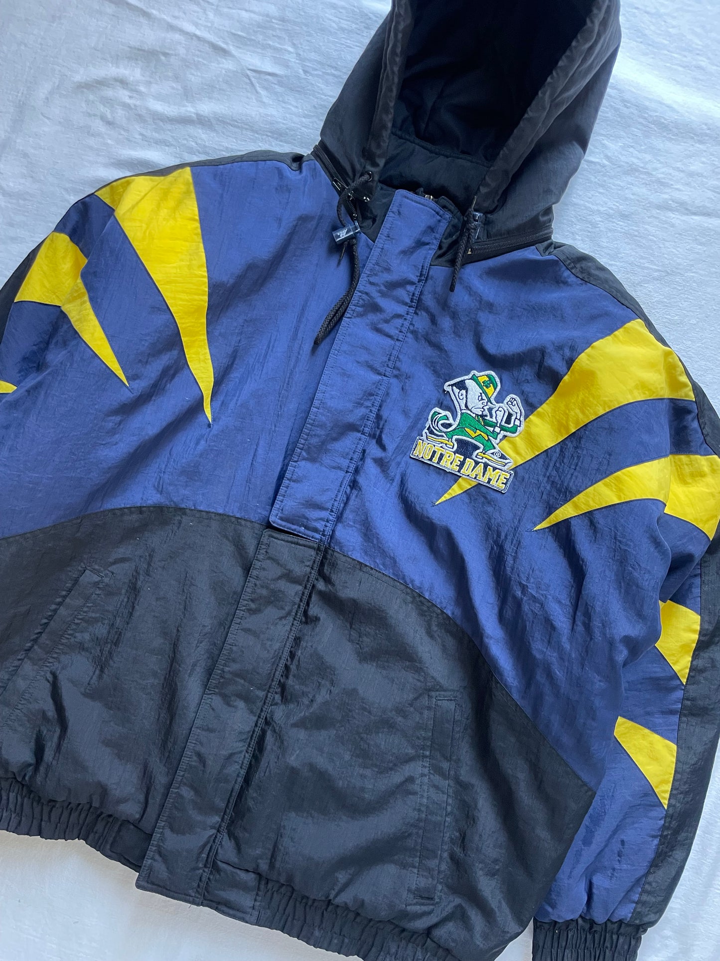 Vintage Notre Dame Puffer Jacket XLarge