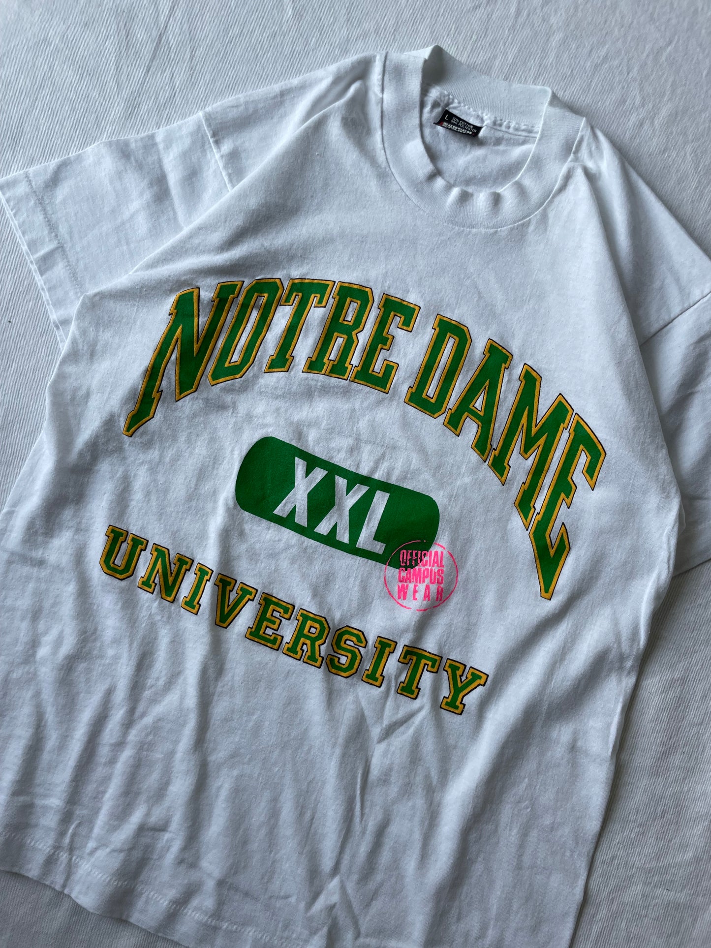 Vintage University of Notre Dame Tee Medium/Large