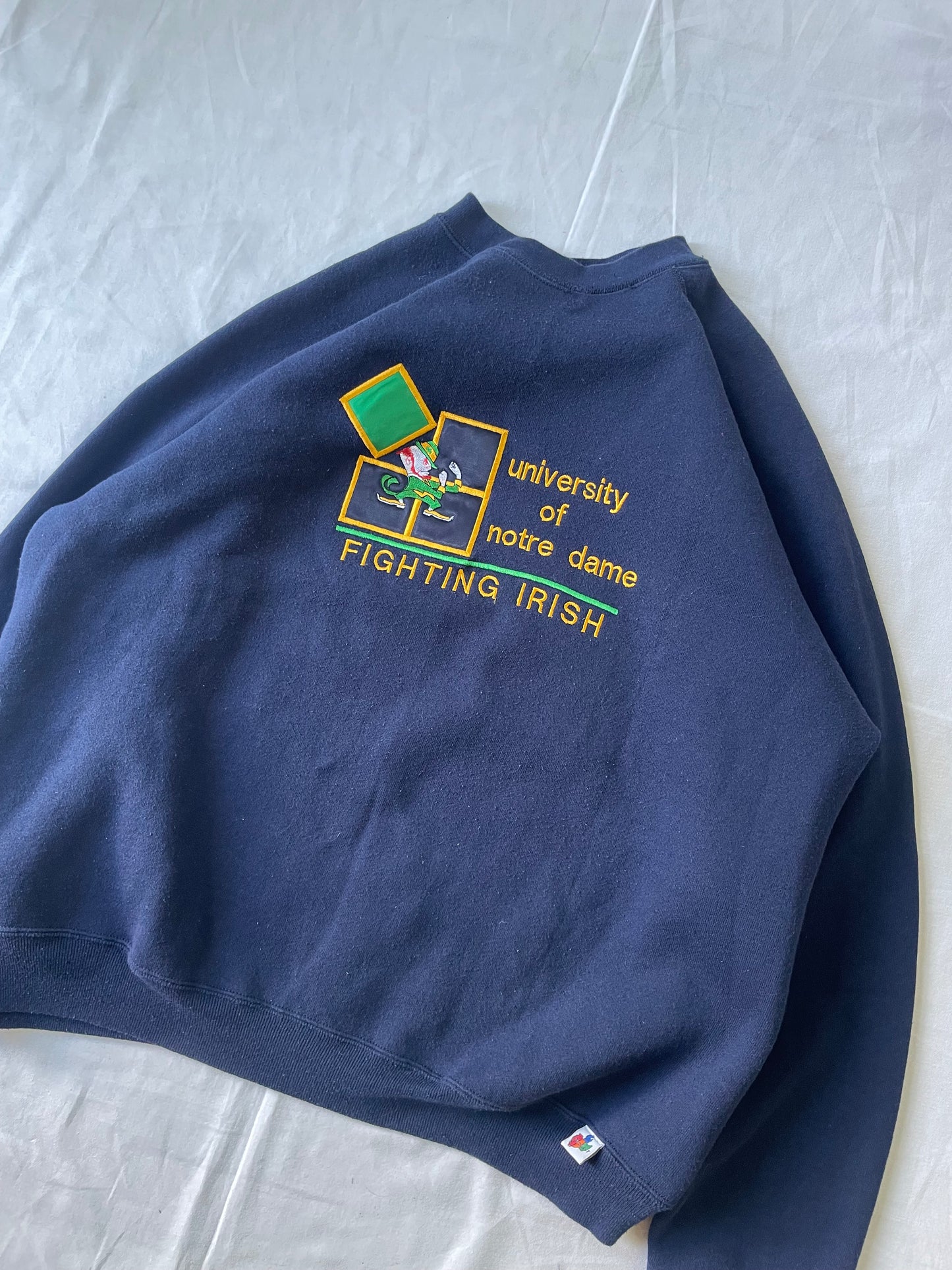 Vintage Notre Dame Fighting Irish Crewneck XLarge