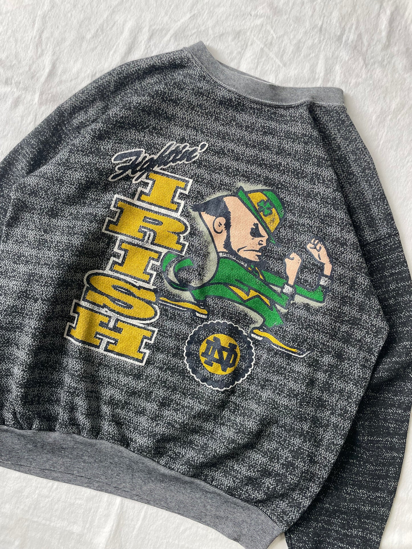 Vintage Notre Dame Irish Crewneck XLarge