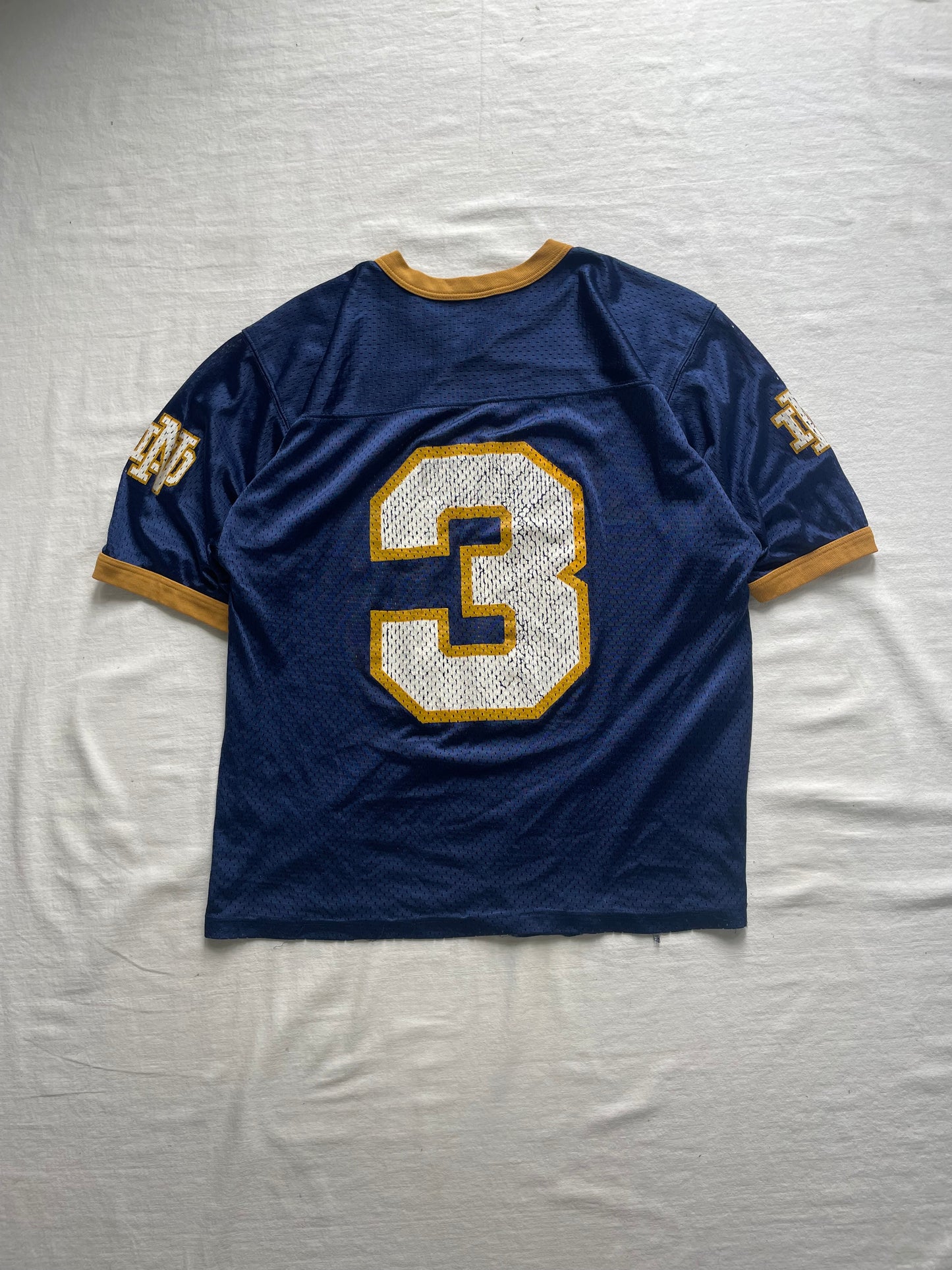 Vintage Notre Dame Football Jersey XLarge