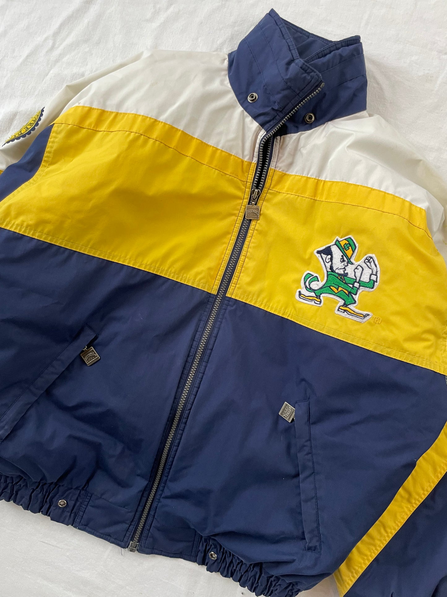 Vintage Notre Dame Puffer Jacket XLarge