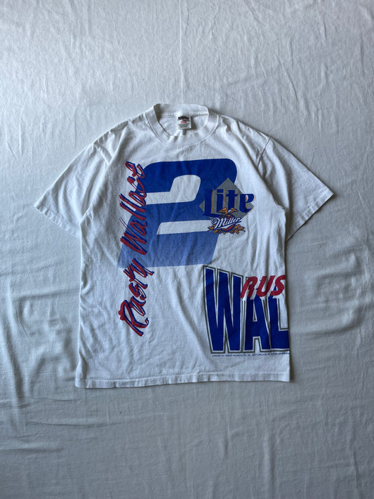 Vintage Miller Lite Racing Tee Medium/Large