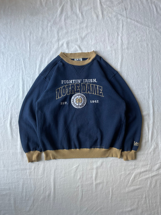 Vintage Notre Dame Crewneck Medium