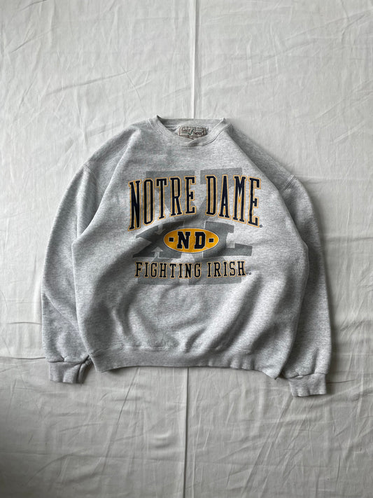 Vintage Notre Dame Fighting Irish Crewneck Large