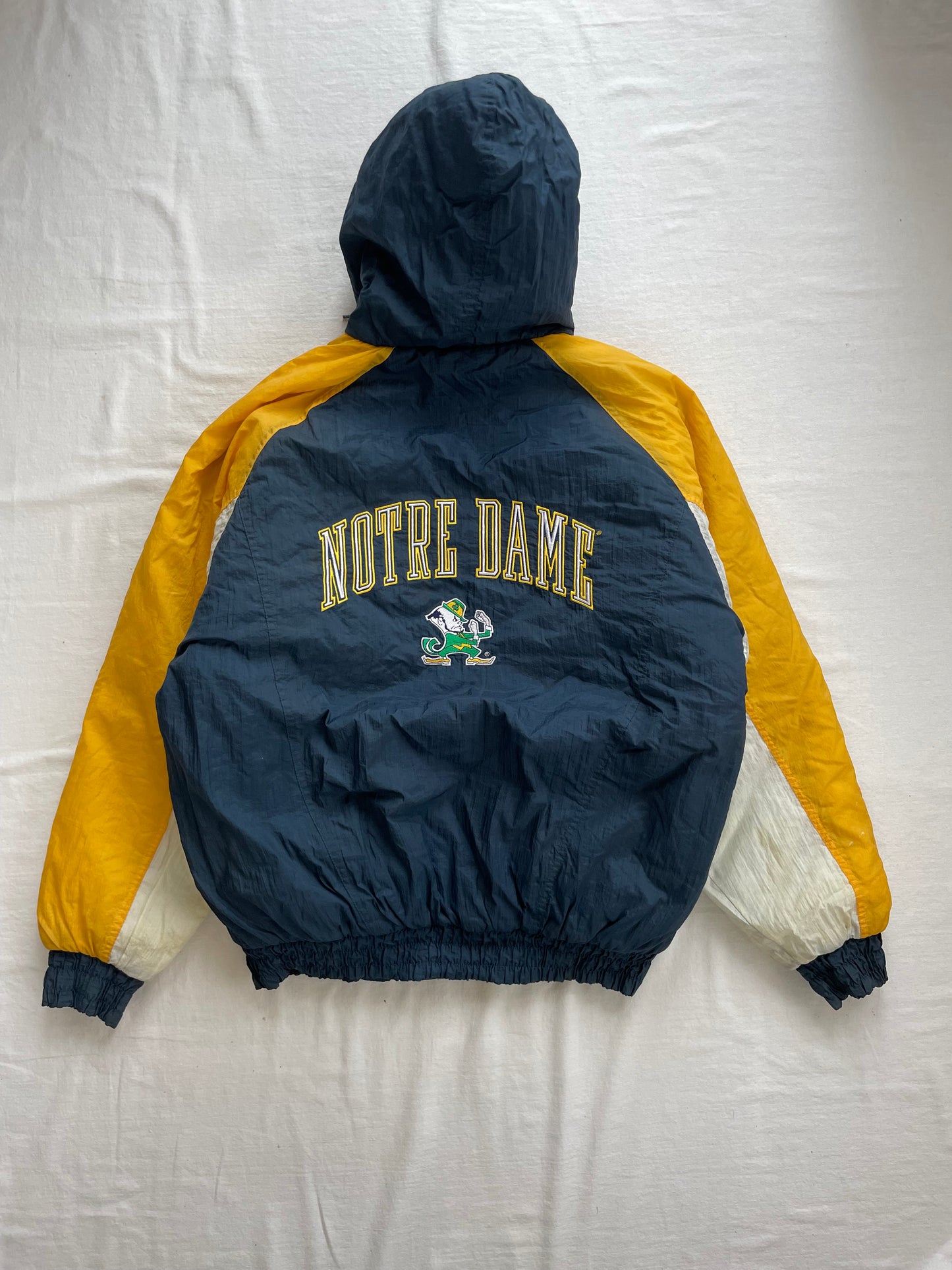 Vintage Notre Dame Puffer Jacket Large