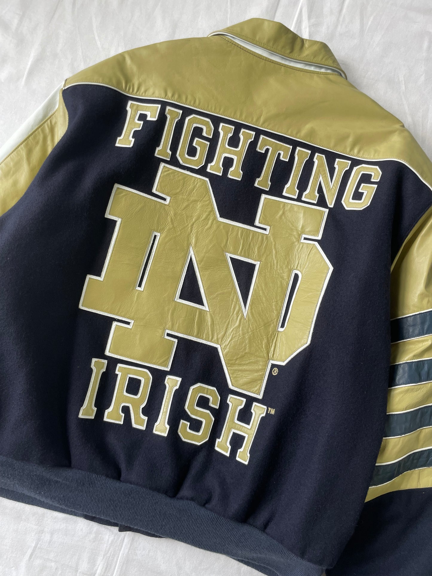 Vintage Notre Dame Jeff Hamilton Jacket XL