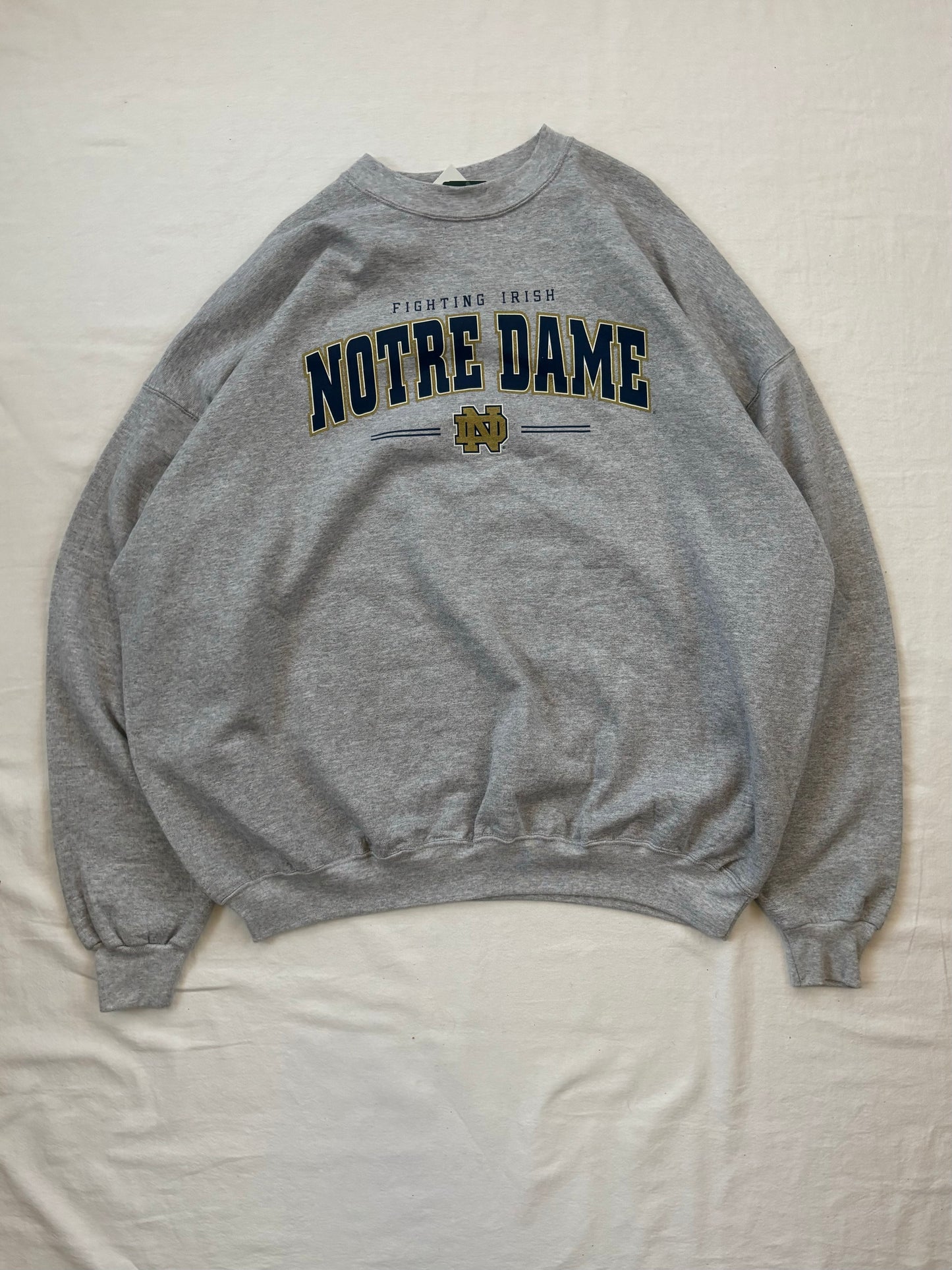 Vintage Notre Dame Crewneck 2XL/3XL