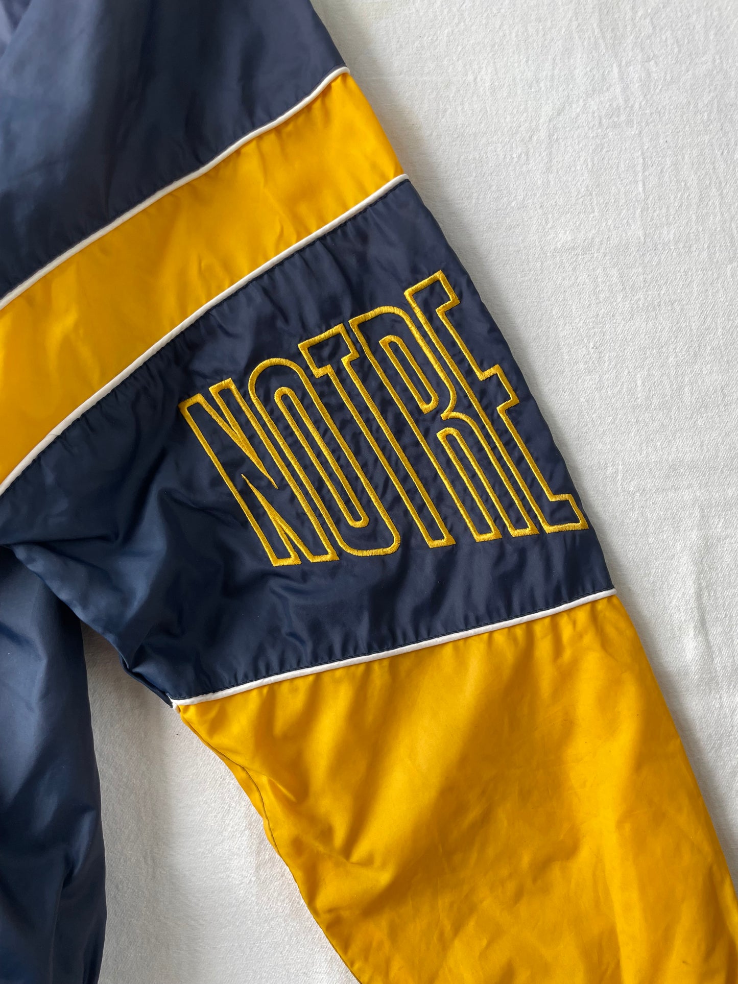 Vintage Notre Dame Windbreaker Jacket XLarge