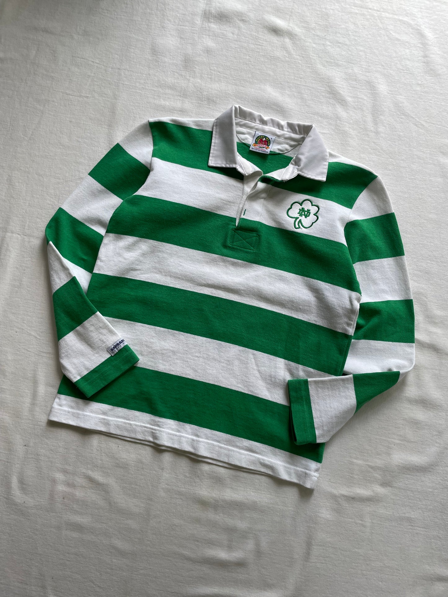 Vintage Notre Dame Rugby Polo Women’s Large