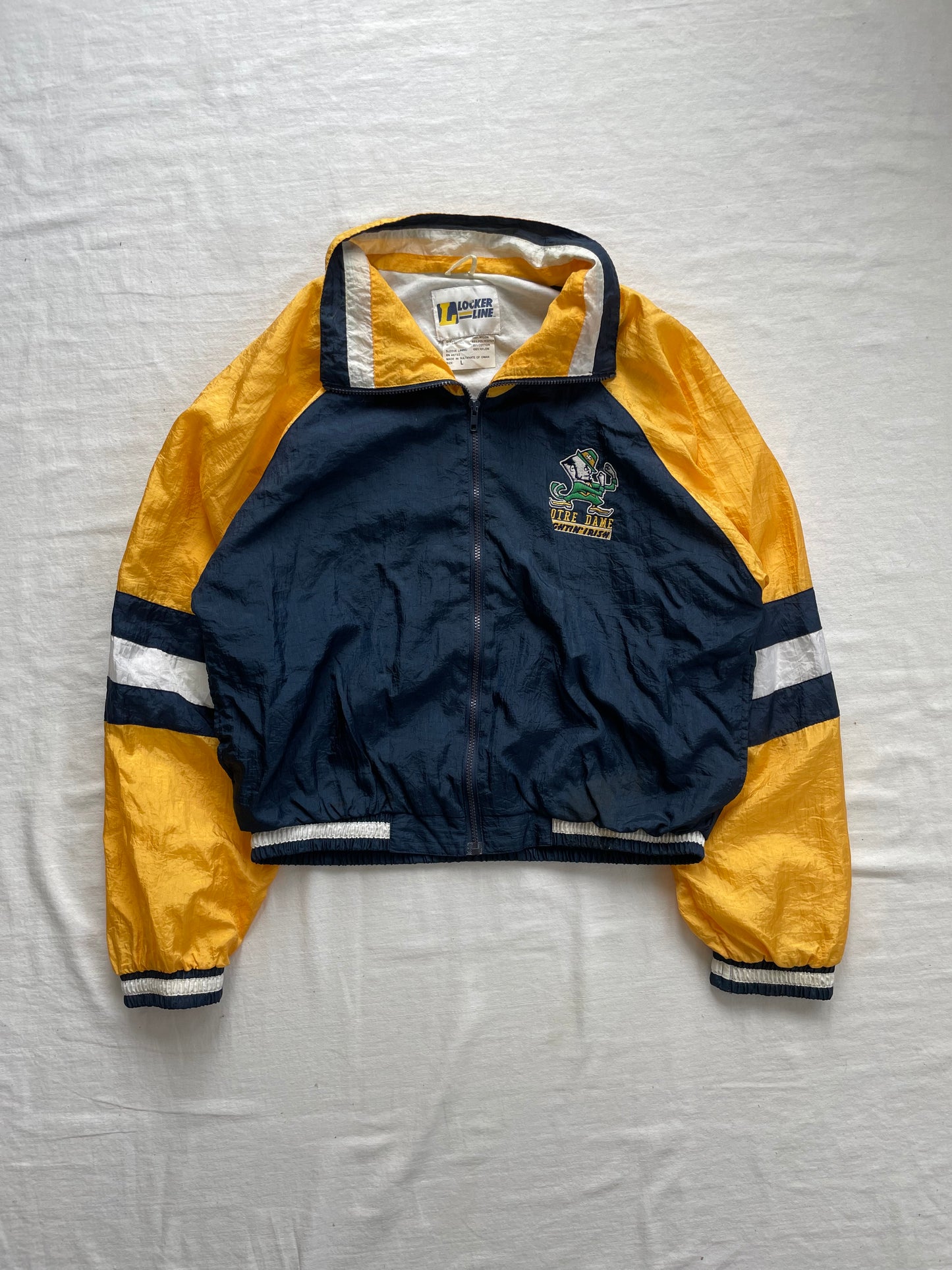 Vintage Notre Dame Tracksuit Large