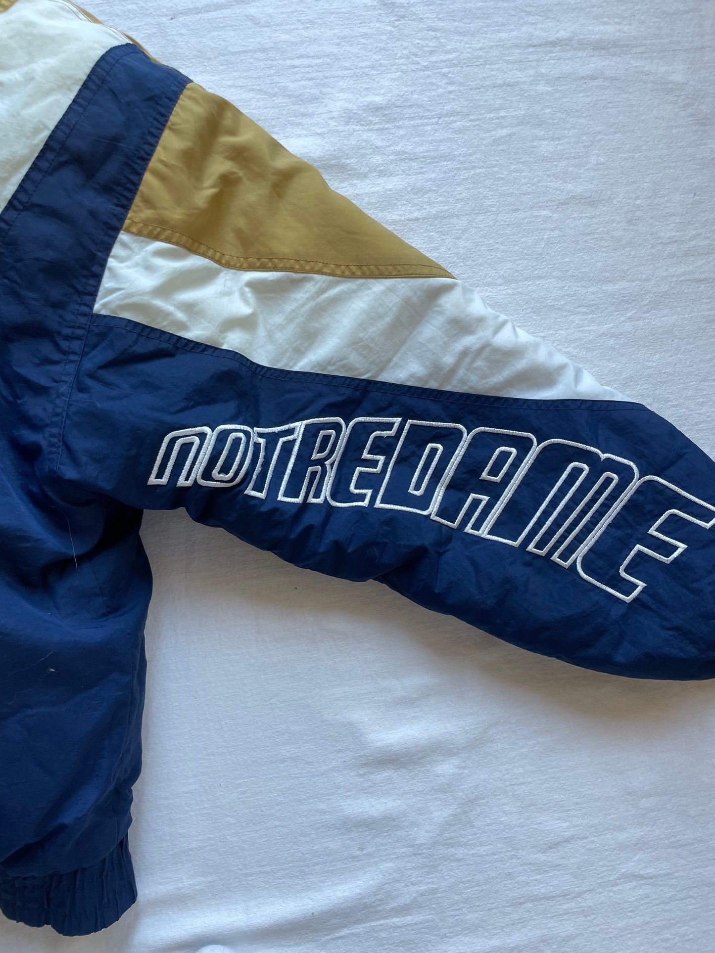 Vintage Notre Dame Puffer Jacket Medium/Large