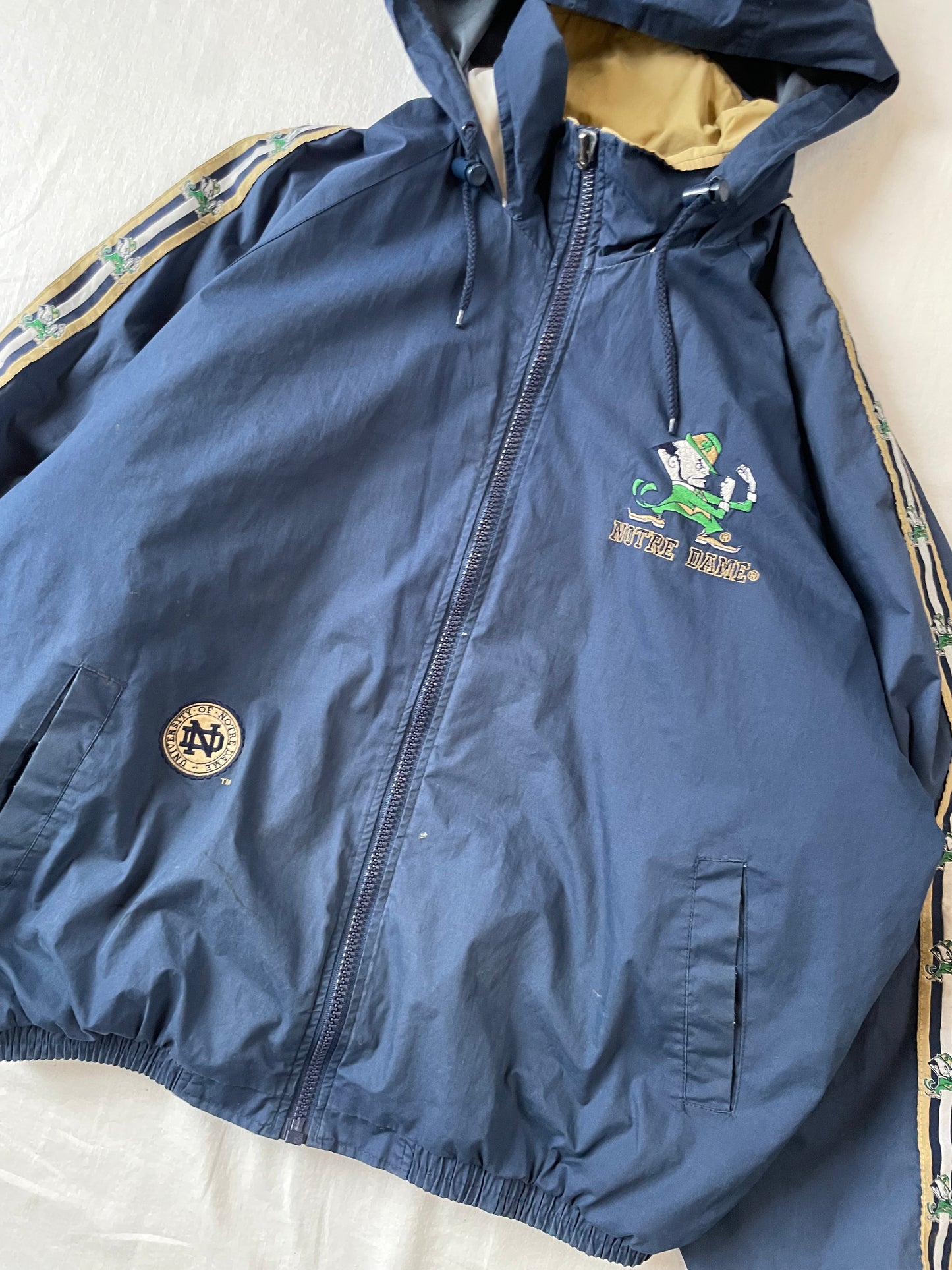 Vintage Notre Dame Jacket XLarge