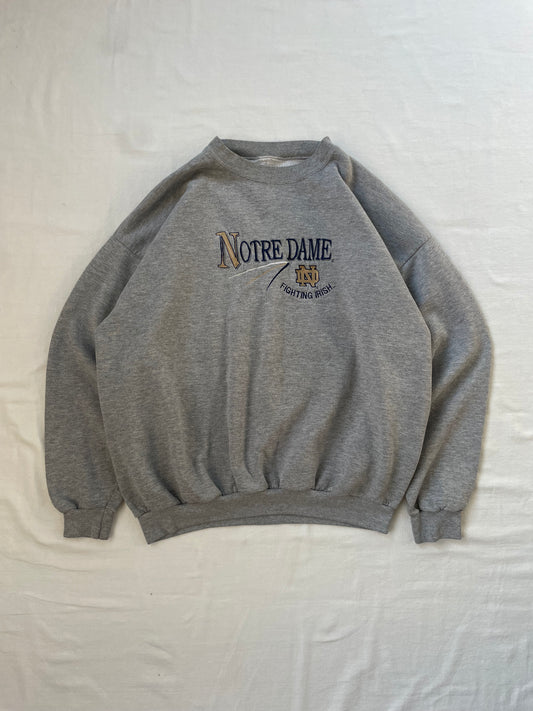 Vintage Notre Dame Crewneck Large