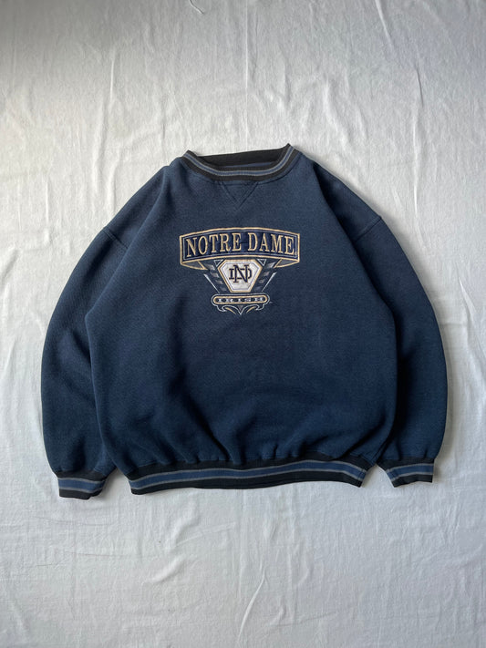 Vintage Notre Dame Crewneck XLarge