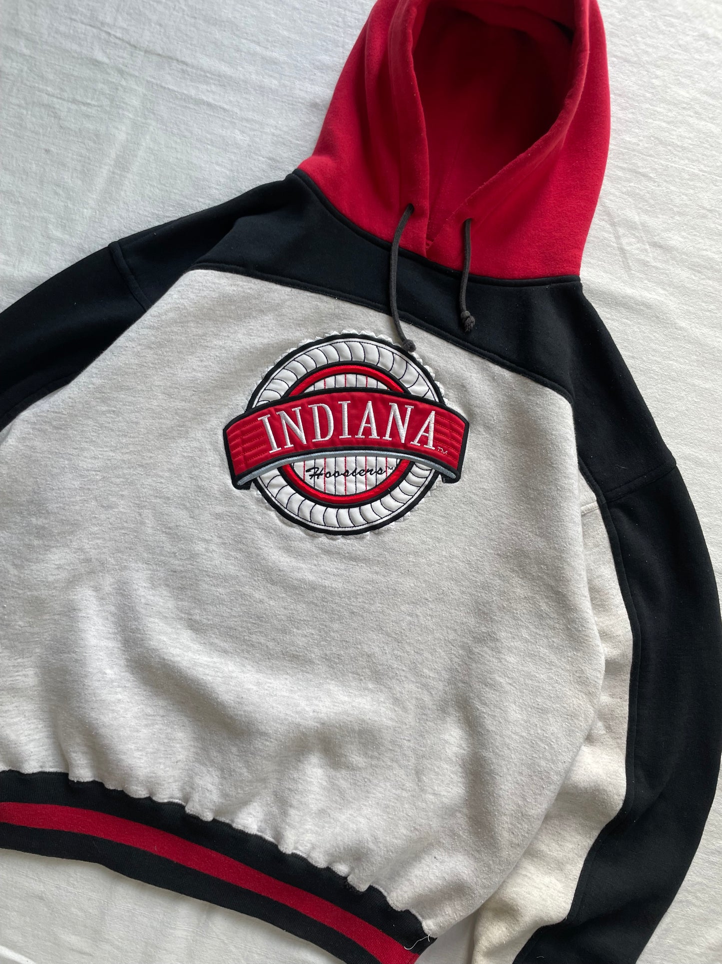 Vintage Indiana Hoosiers Hoodie Large