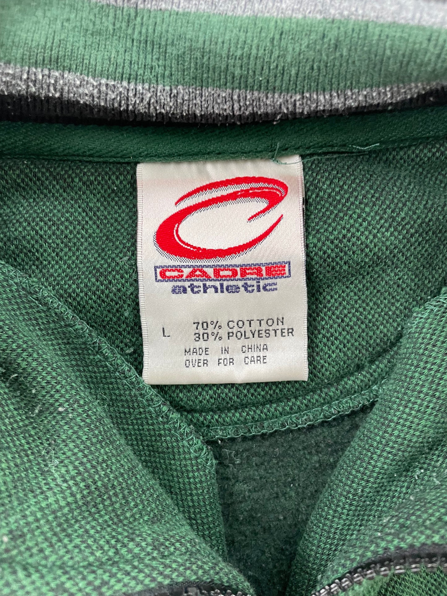 Vintage Notre Dame Quarter Zip Large
