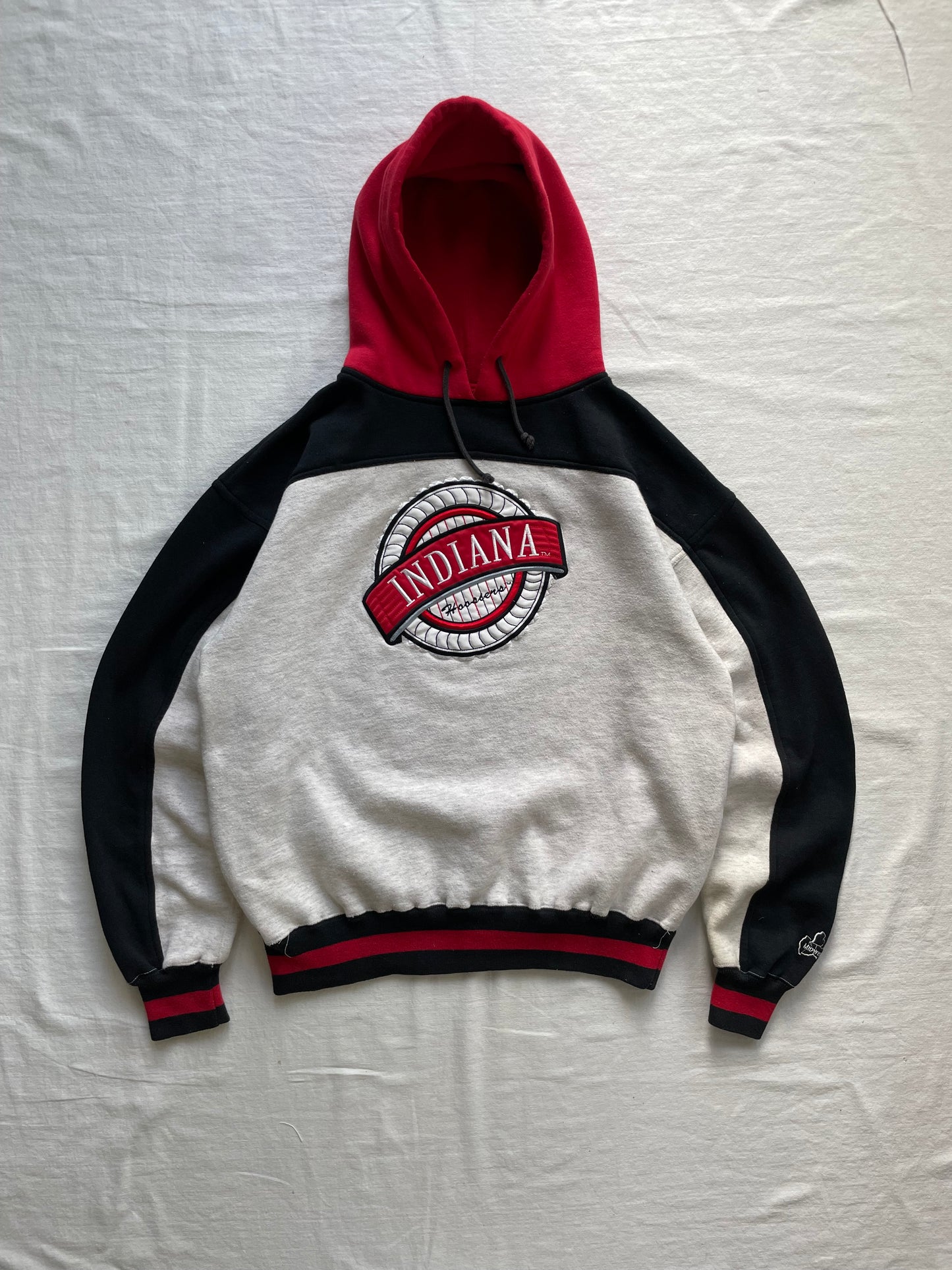 Vintage Indiana Hoosiers Hoodie Large